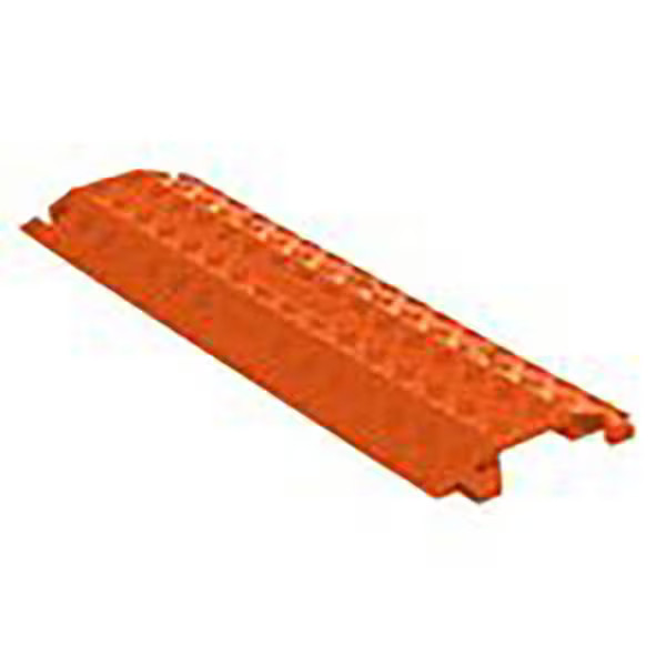 Cable Protector, 1-1/2 in H, 38-1/2 in L, 10-3/4 in W, 1 Channel, Polyurethane,