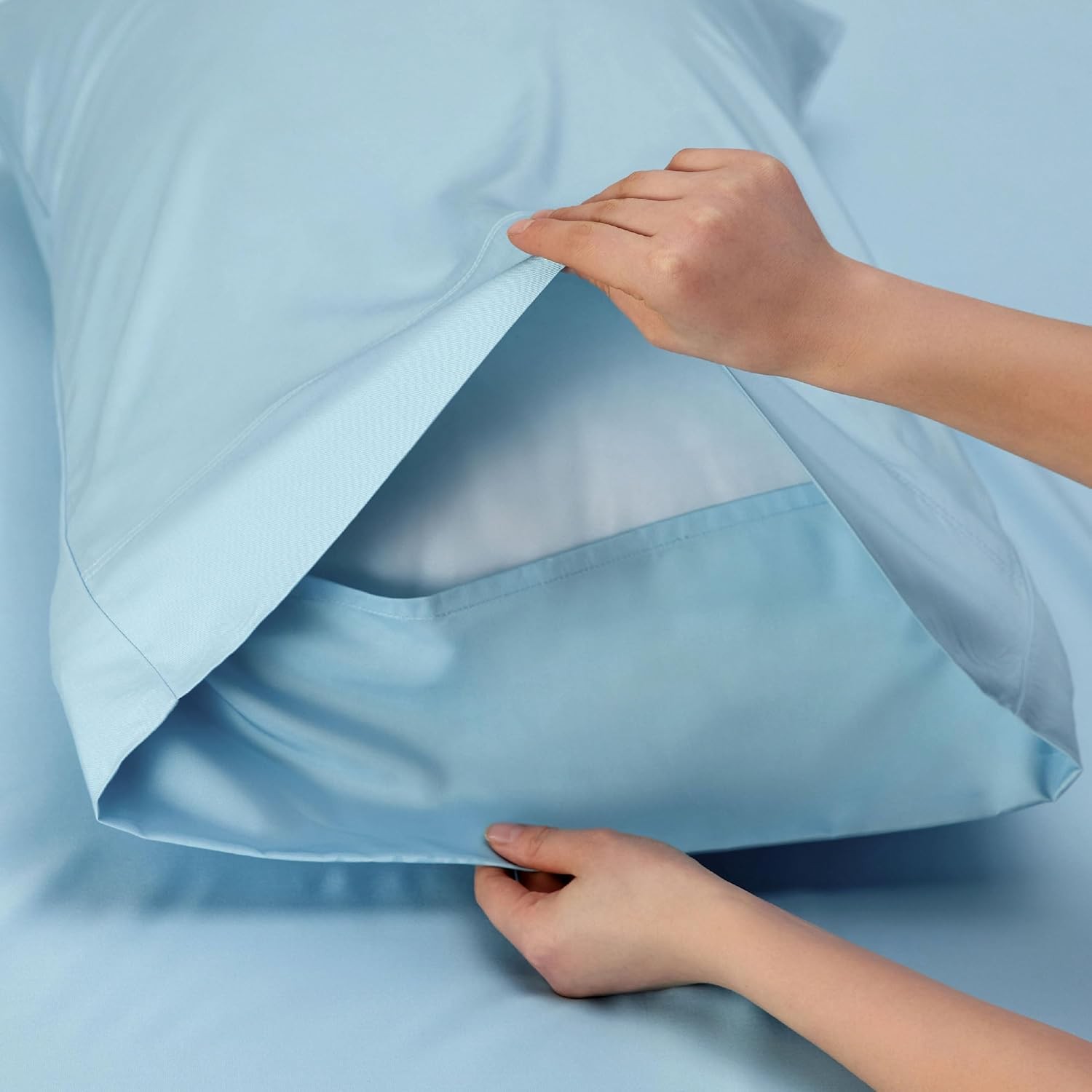 Cooling Sheets Twin XL,Rayon Derived from Bamboo,Breathable&Soft Sheet Sets