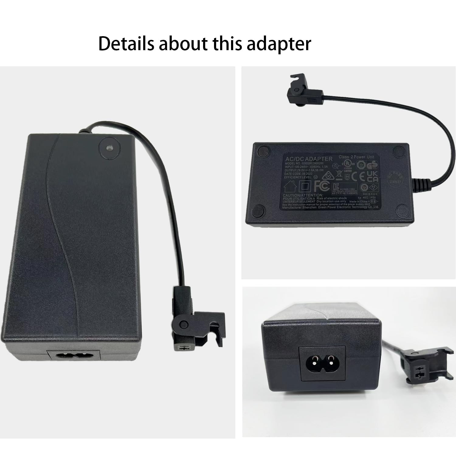 Lift Chair or Recliner Power Supply,29V/24V 2A AC/DC Switching Power Supply T...