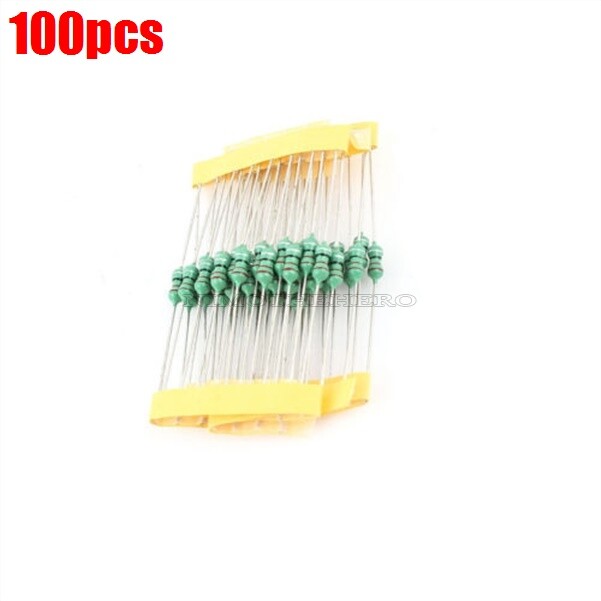 100Pcs 0410 Color Ring Inductance 47Uh 470K 1/2W Axial Rf Choke Coil Inductor pv