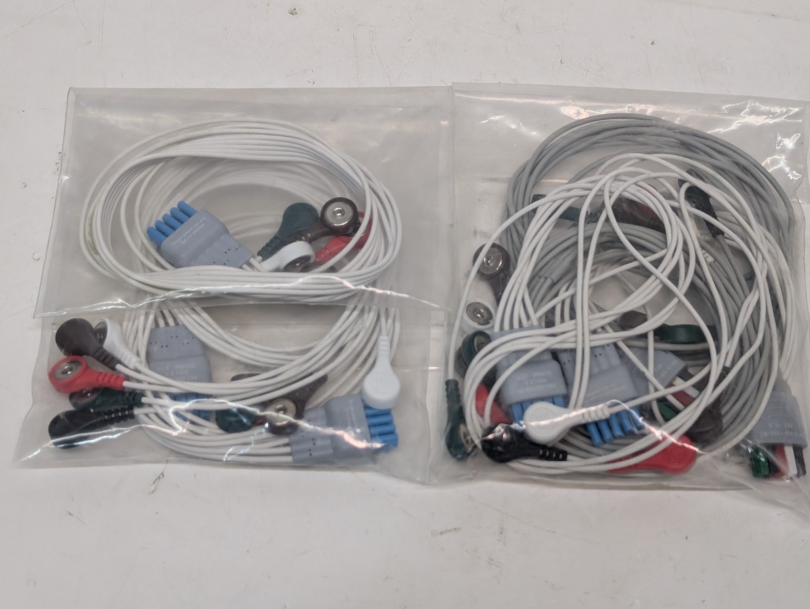 Lot of 7 Asstd Mindray 040-000746-00 & 0012-00-1503-02 Patient Monitor Cables