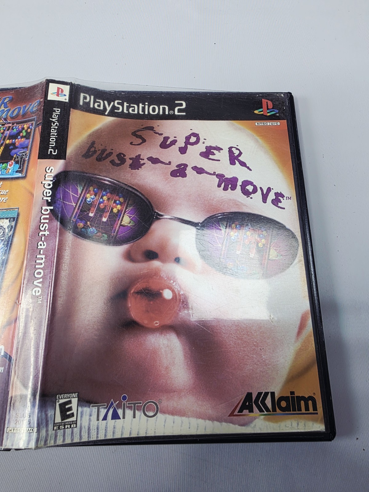 Super Bust-A-Move (Sony PlayStation 2 PS2) CASE ONLY W/ Manual