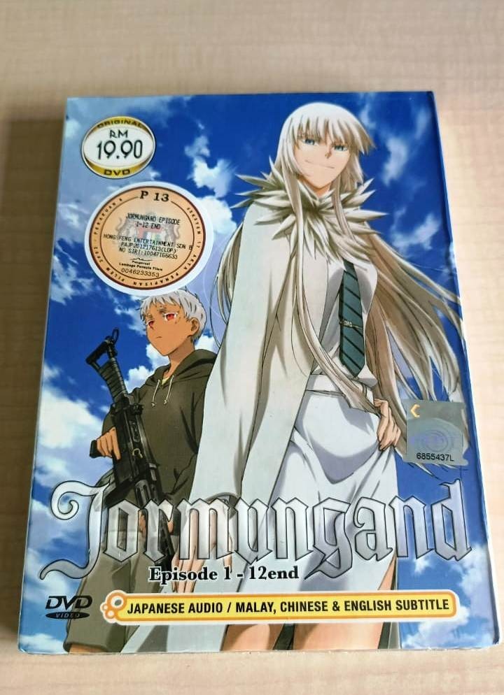 Jormungand Ep 1-12 TV Series Japanese Anime DVD All Region English Sub Free Ship