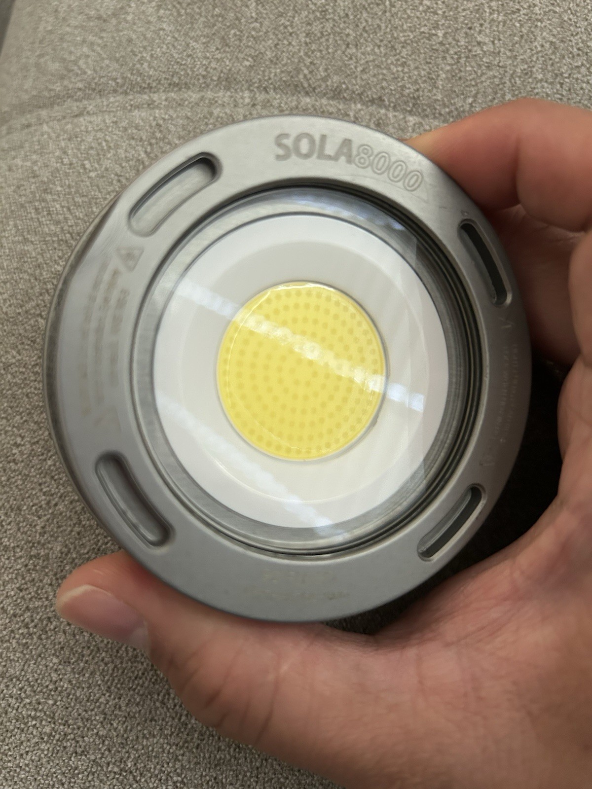 Light and motion Sola Videopro 8000 Underwater LED head