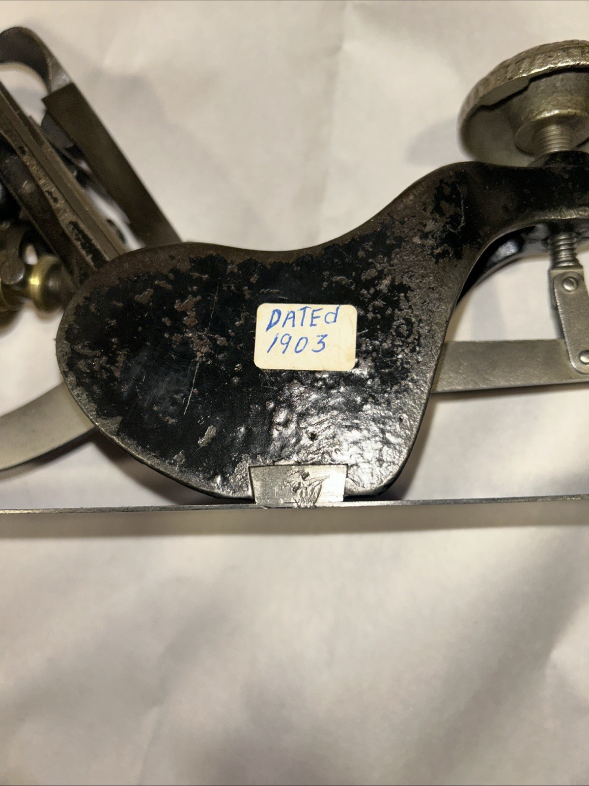 2 Antique Stanley Planes (Transitional Smoothing #36 & Circular #113) Very Good