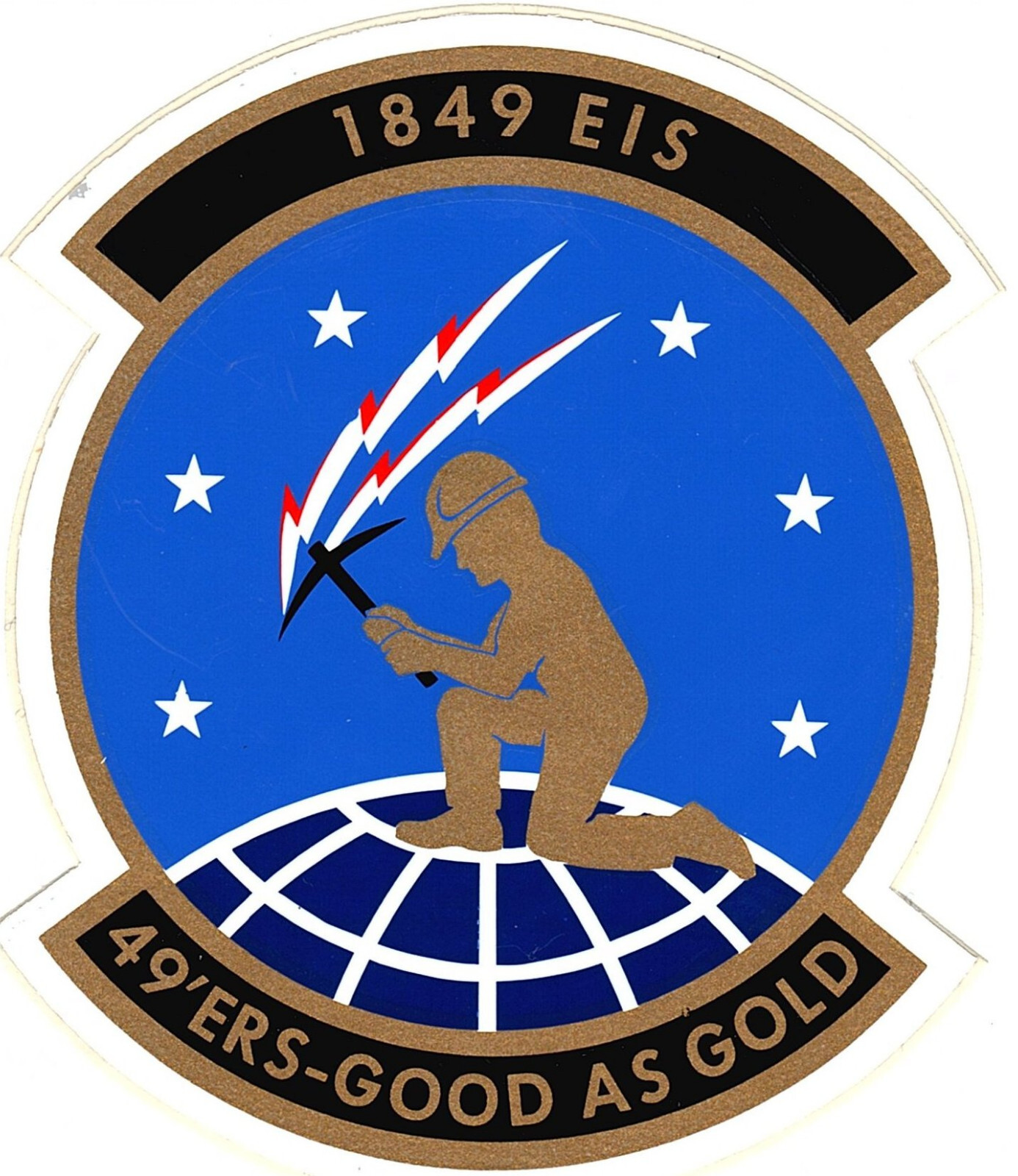 1849 ELECTRONIC INSTALLATION SQUADRON - 1980-1996- McCELLAN AFB, CALIF. + CLOSED