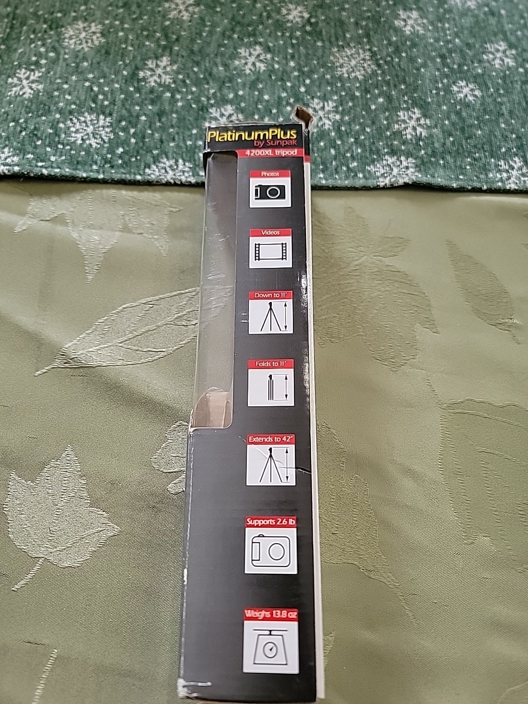 Sunpak PlatinumPlus 4200XL 42" Tripod