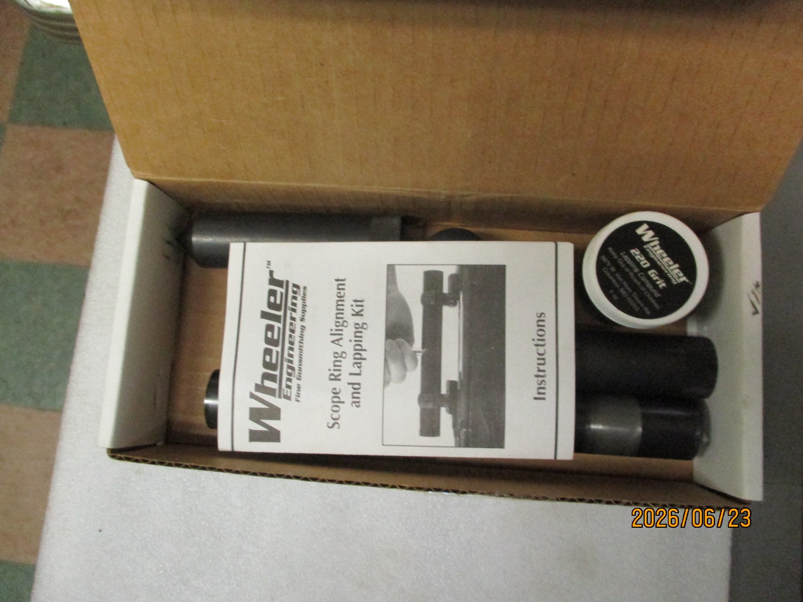 Wheeler 204061 Scpoe Ring Alignment and Lapping Kit