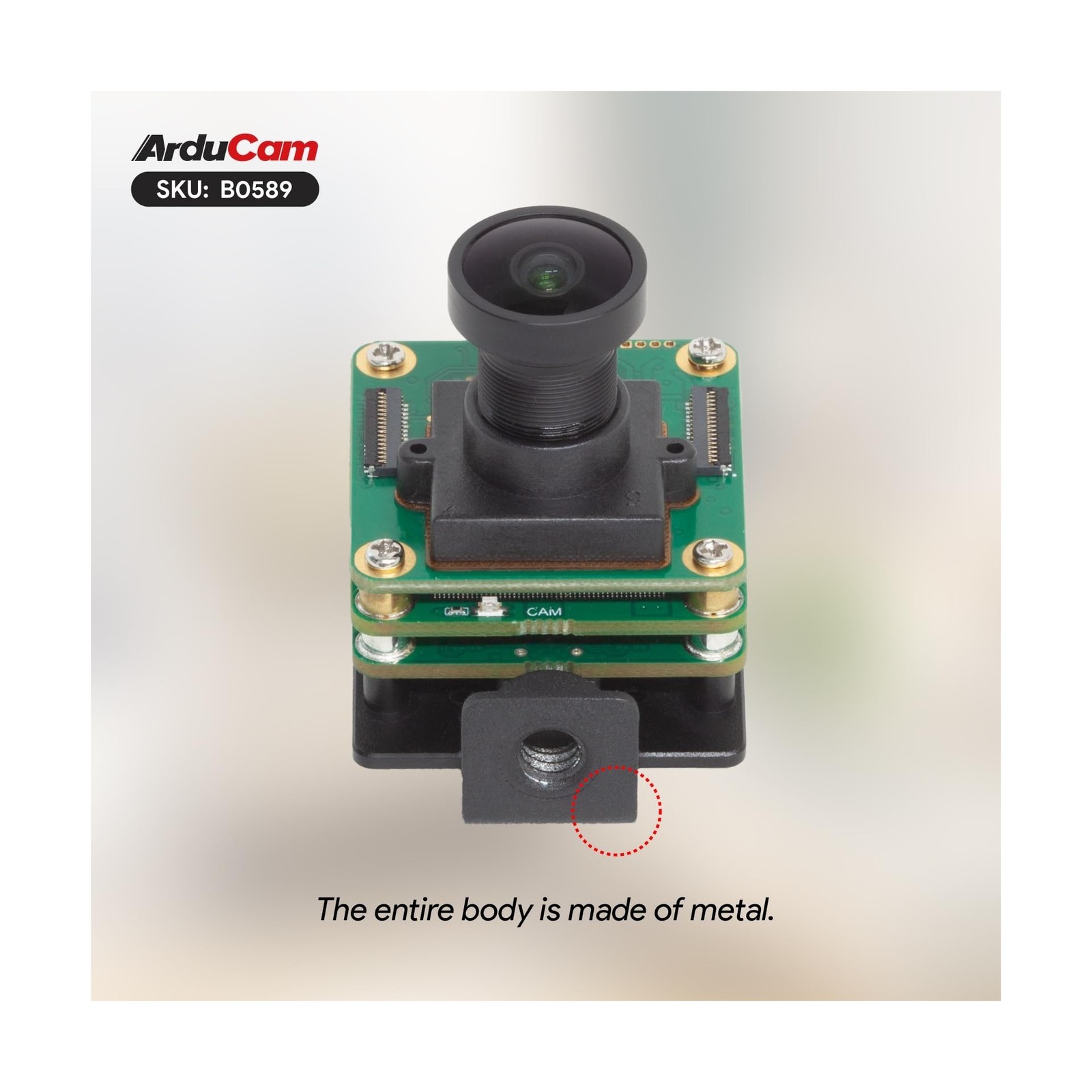 Arducam USB3.0 Camera Module, 60FPS@1080P High Speed USB Camera, 4K HDR Wide ...