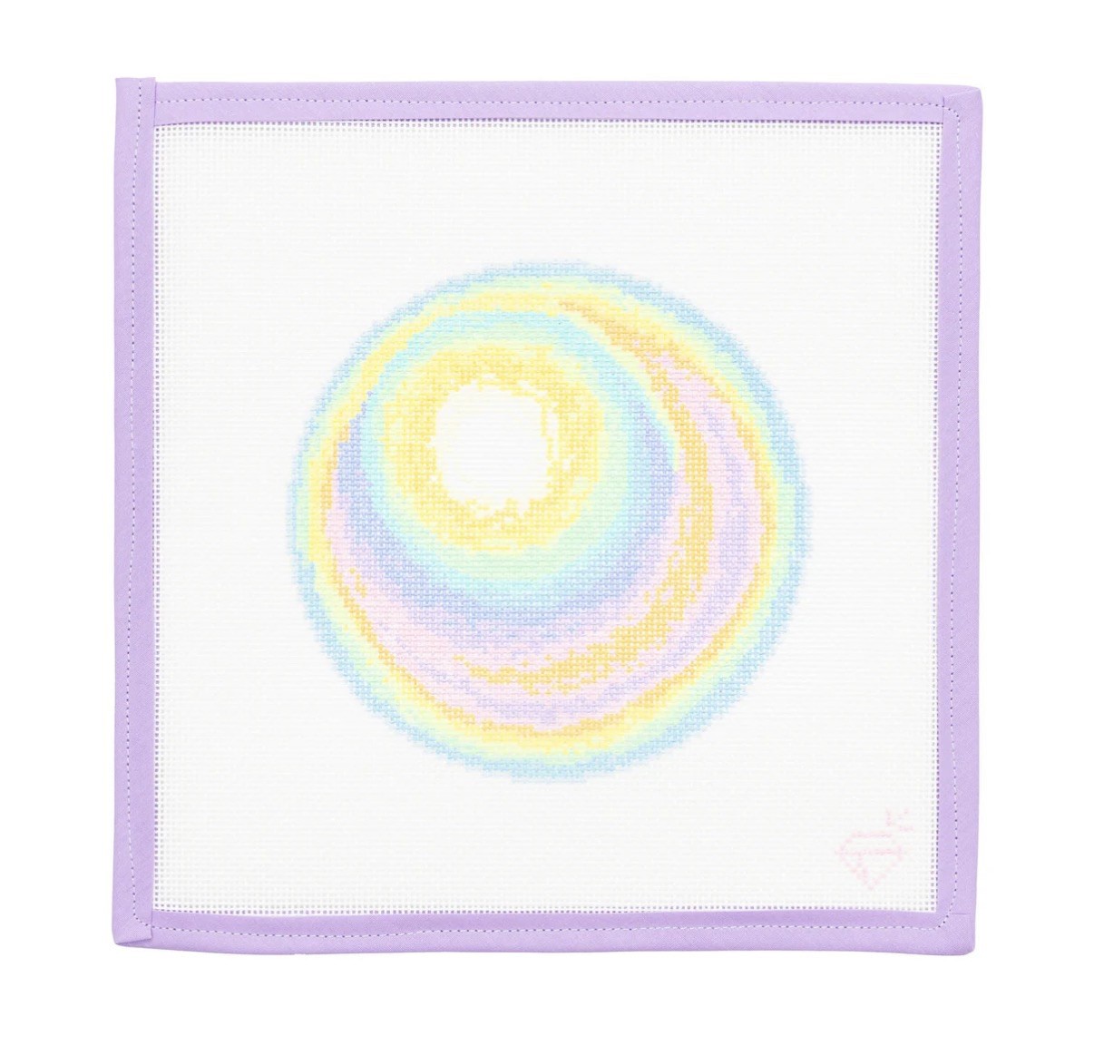 Lycette Designs "What A Gem" Pearl Needlepoint Canvas