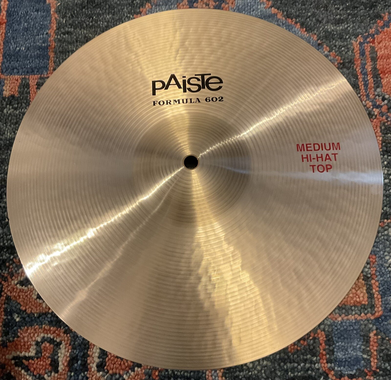 Paiste 14” Formula 602 Medium Hi-Hat Top Cymbal