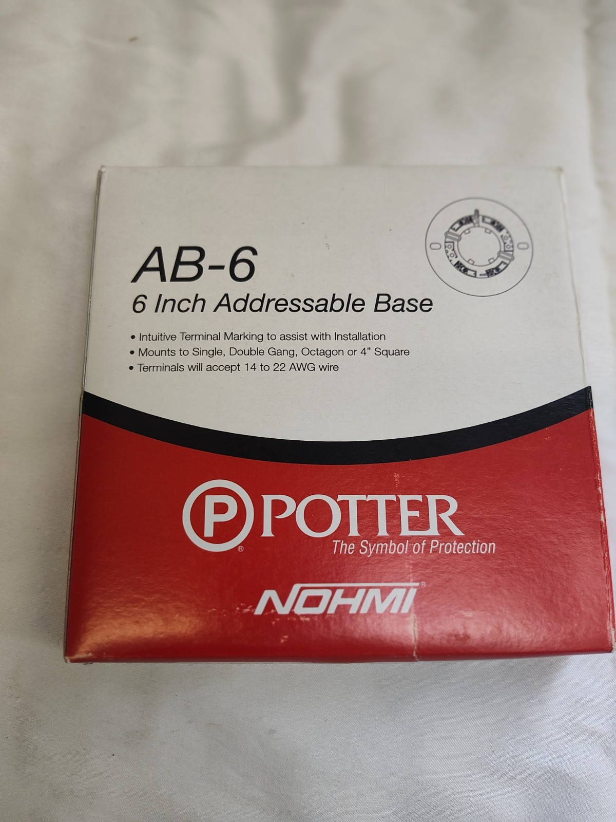 Potter AB-6 Addressable Detector Base