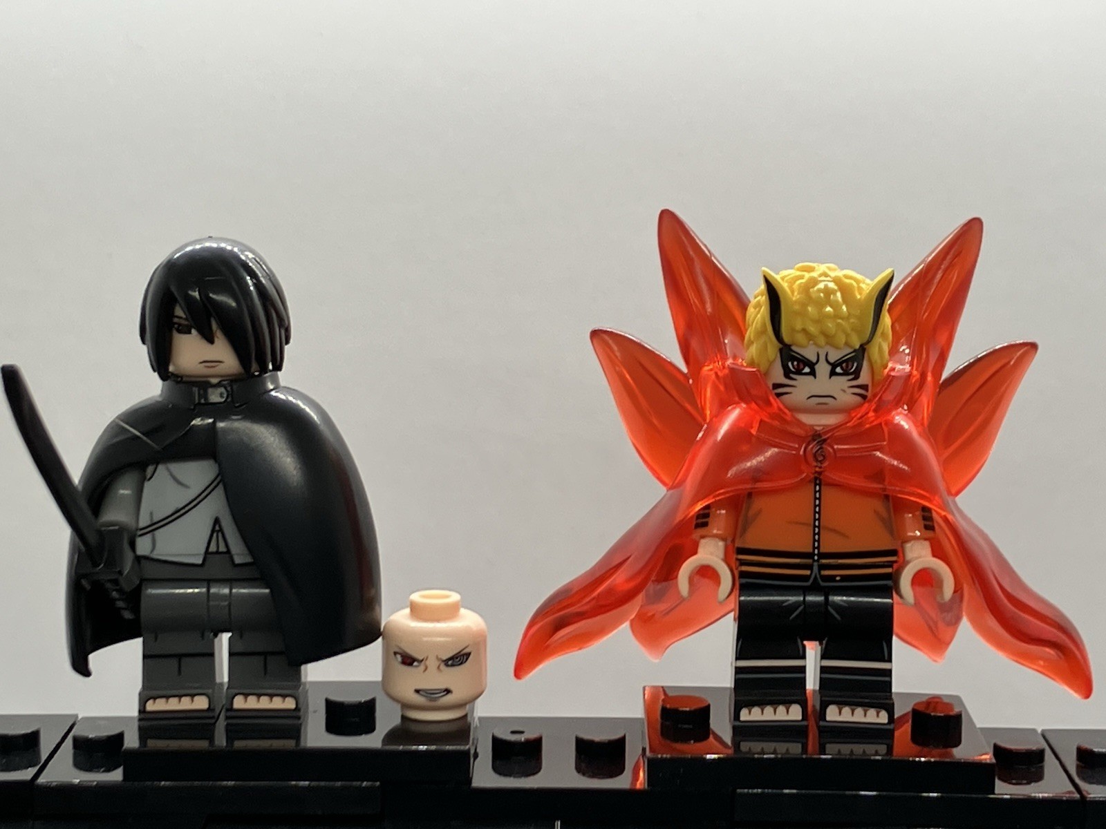 Sasuke And Naruto Custom Mini Figure Set