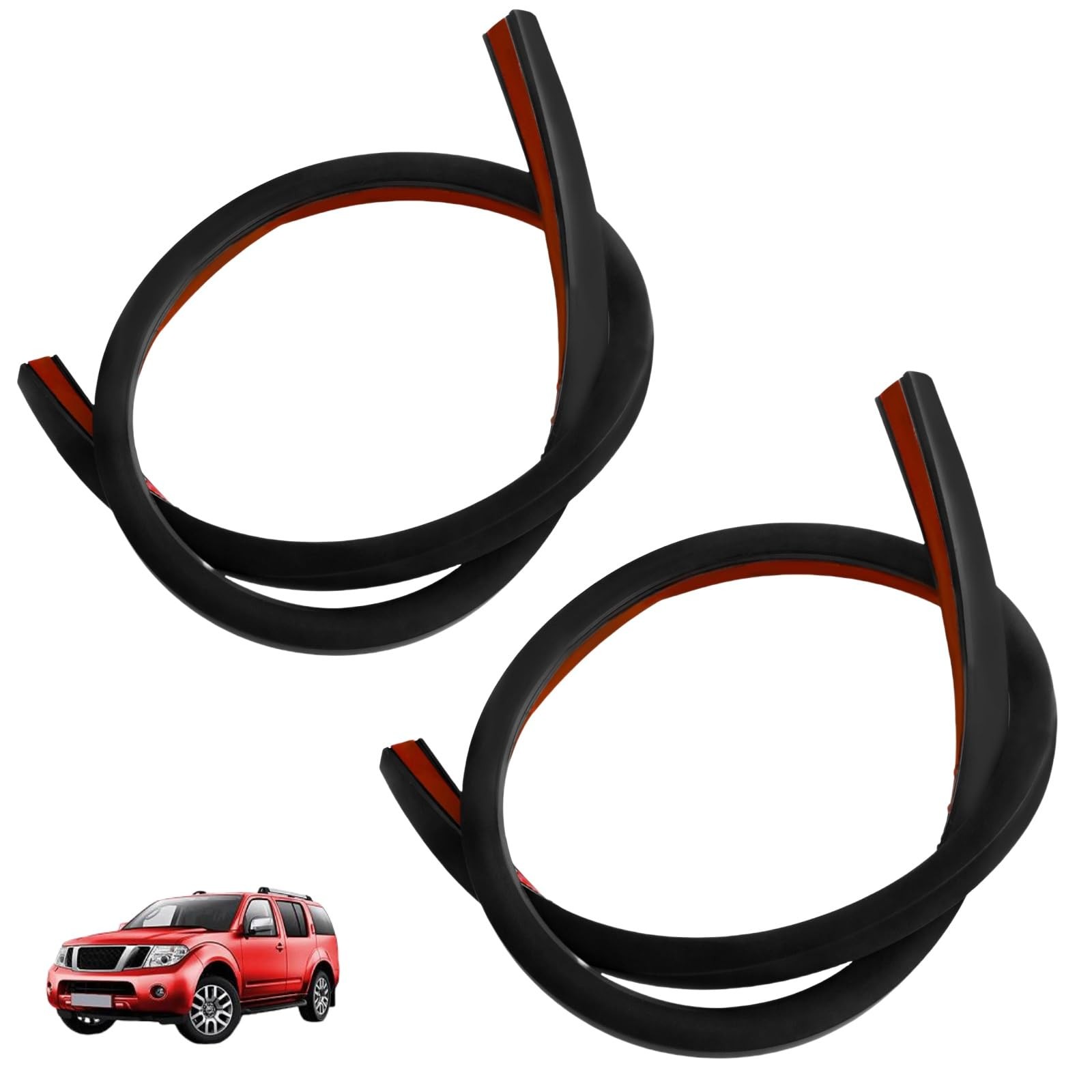 Universal Car Wire Hider 3.28 Ft with Adhesive Backing for Hide Wires for Roo...