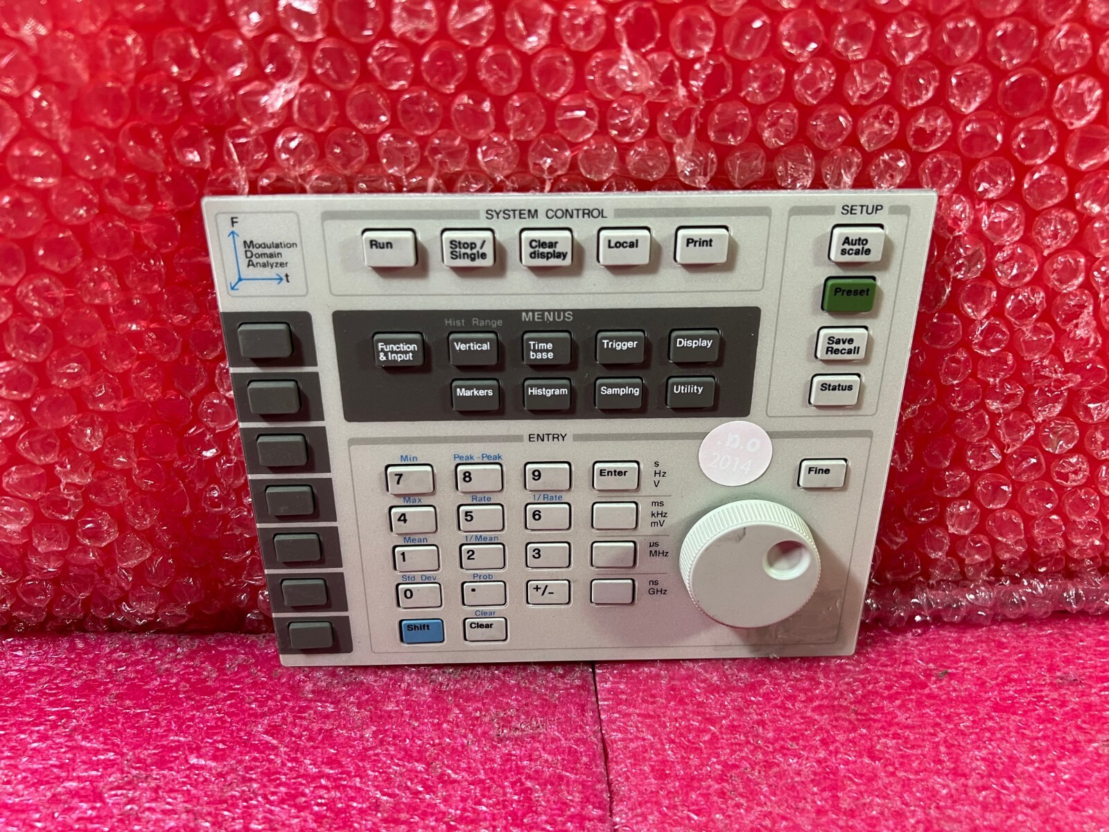 Agilent 53310A Modulation Domain Analyzer ''Button Panel''
