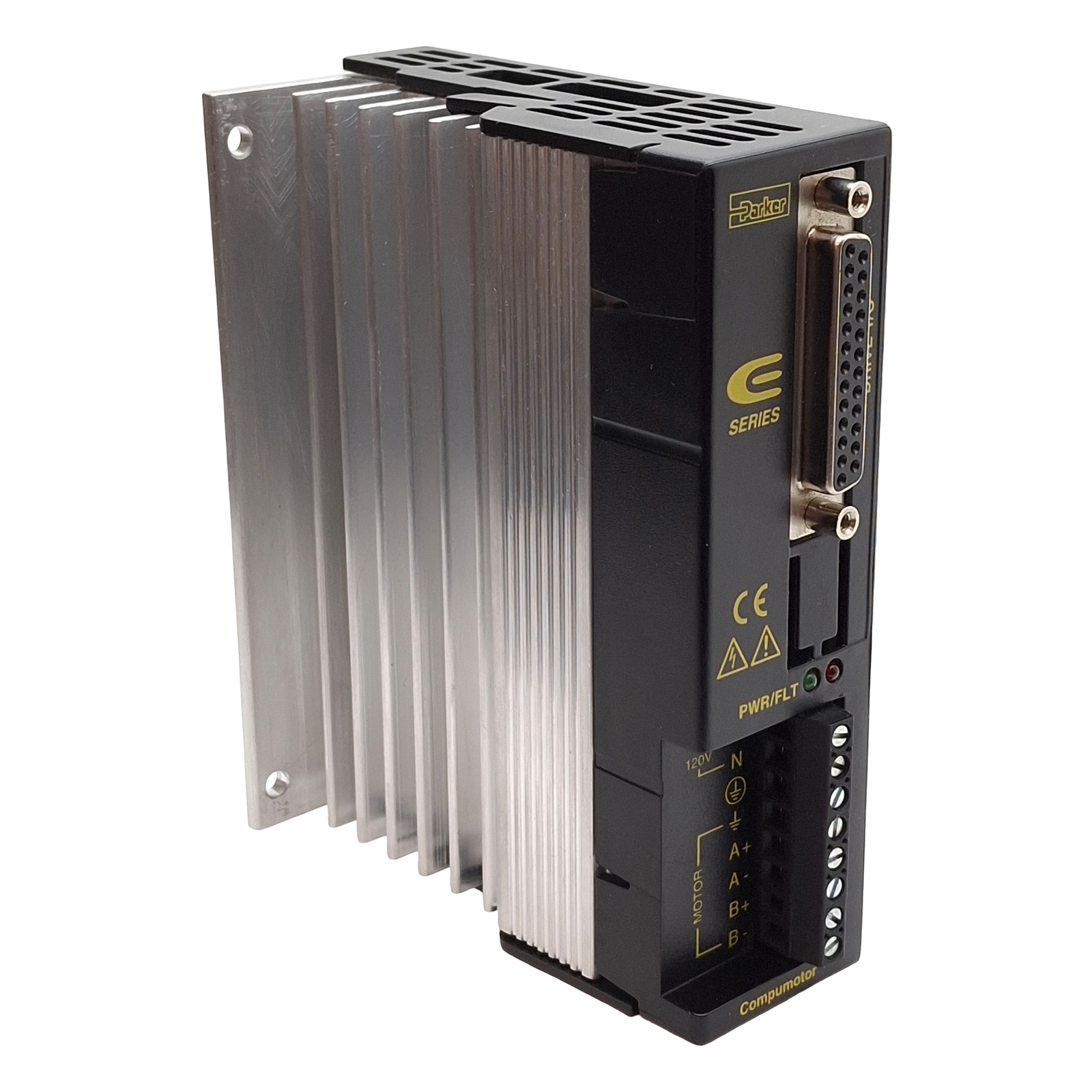 Parker E-AC Microstepping Drive, 2-Phase, 50800PPR, 0.02-3.5A, ±5arcmin, 120VAC