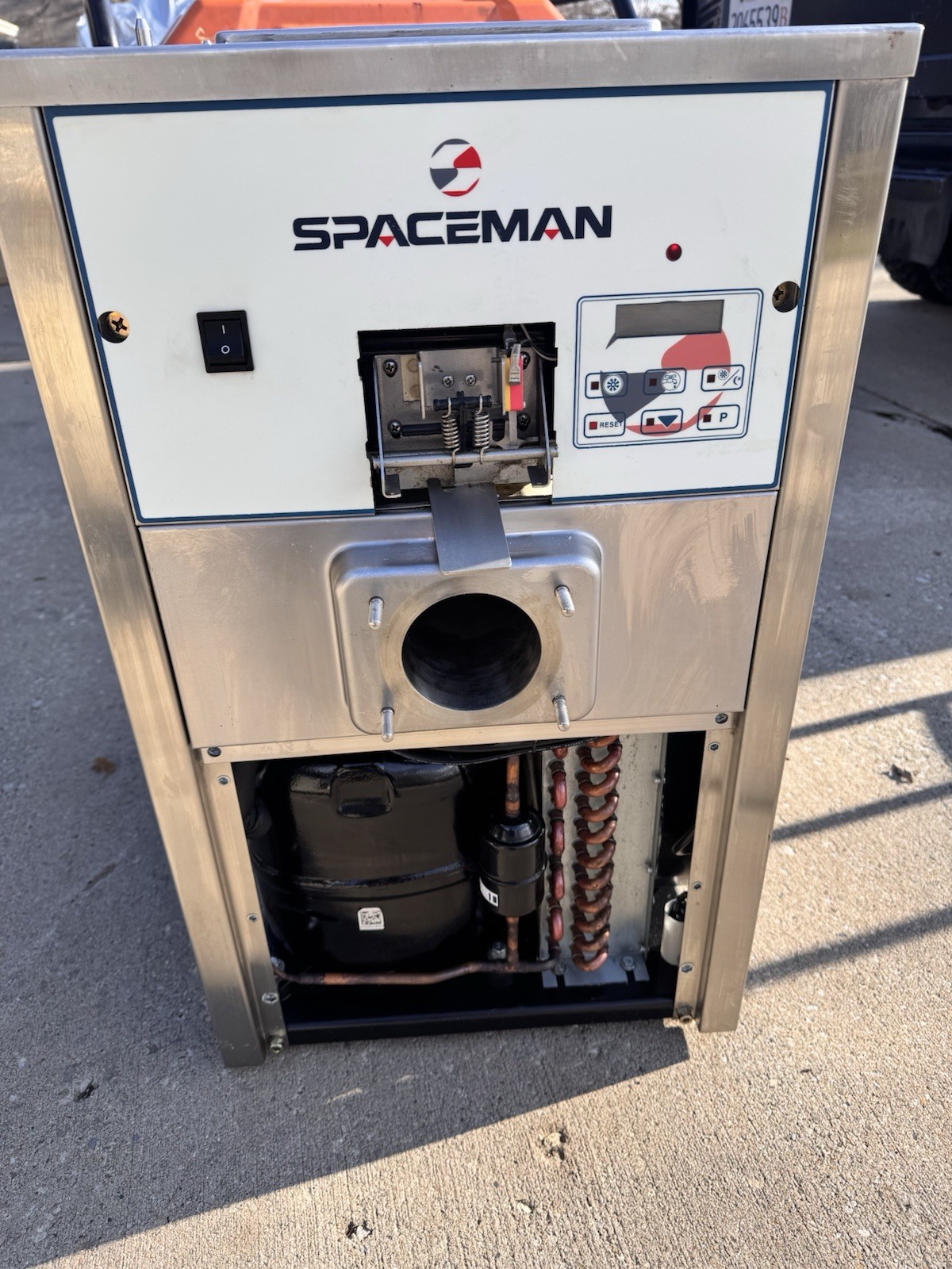 Spaceman Ice Cream machine Air cooled Two Flavor Soft Served Model 6228A