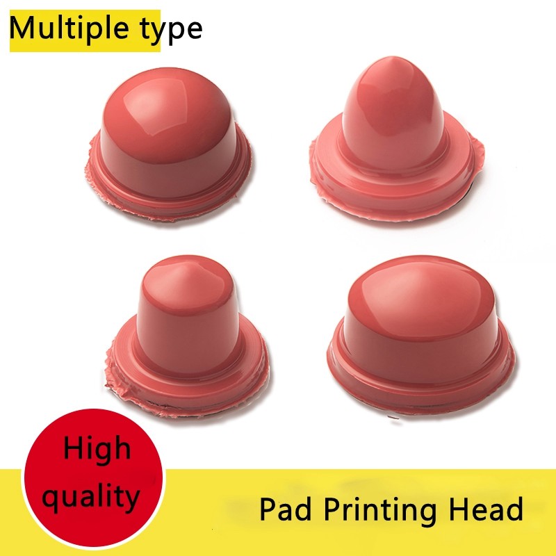 PRO Pad Printing Rubber Head Soft Silicone Pad Tampo Printing Transfer Mouse A