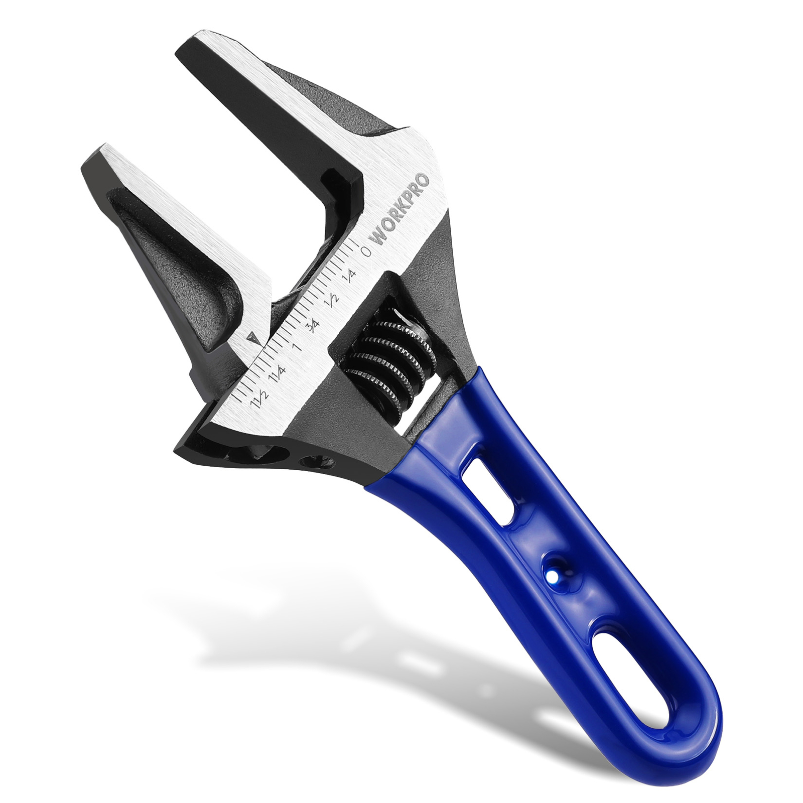 6-inch Stubby Adjustable Wrench 1.5" Wide Jaw Opening Wrench Metric/SAE NEW
