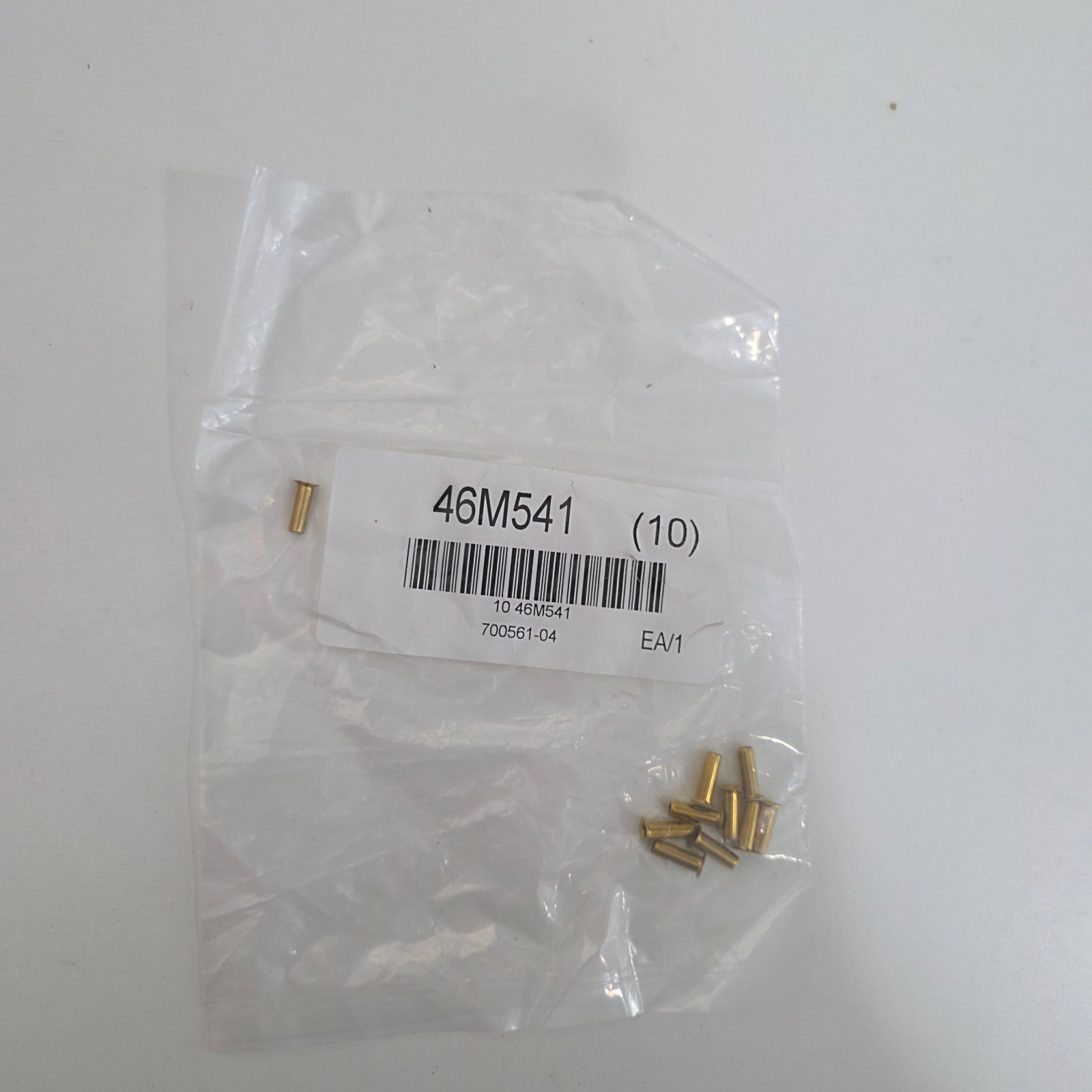 GRANGER 10pcs 1/4" Tube ID Brass Compression Insert Tube Compression Fitting