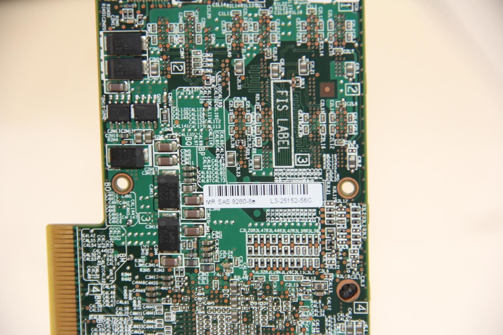 LSI MR SAS 9280-8E RAID Controller with Full Size Bracket