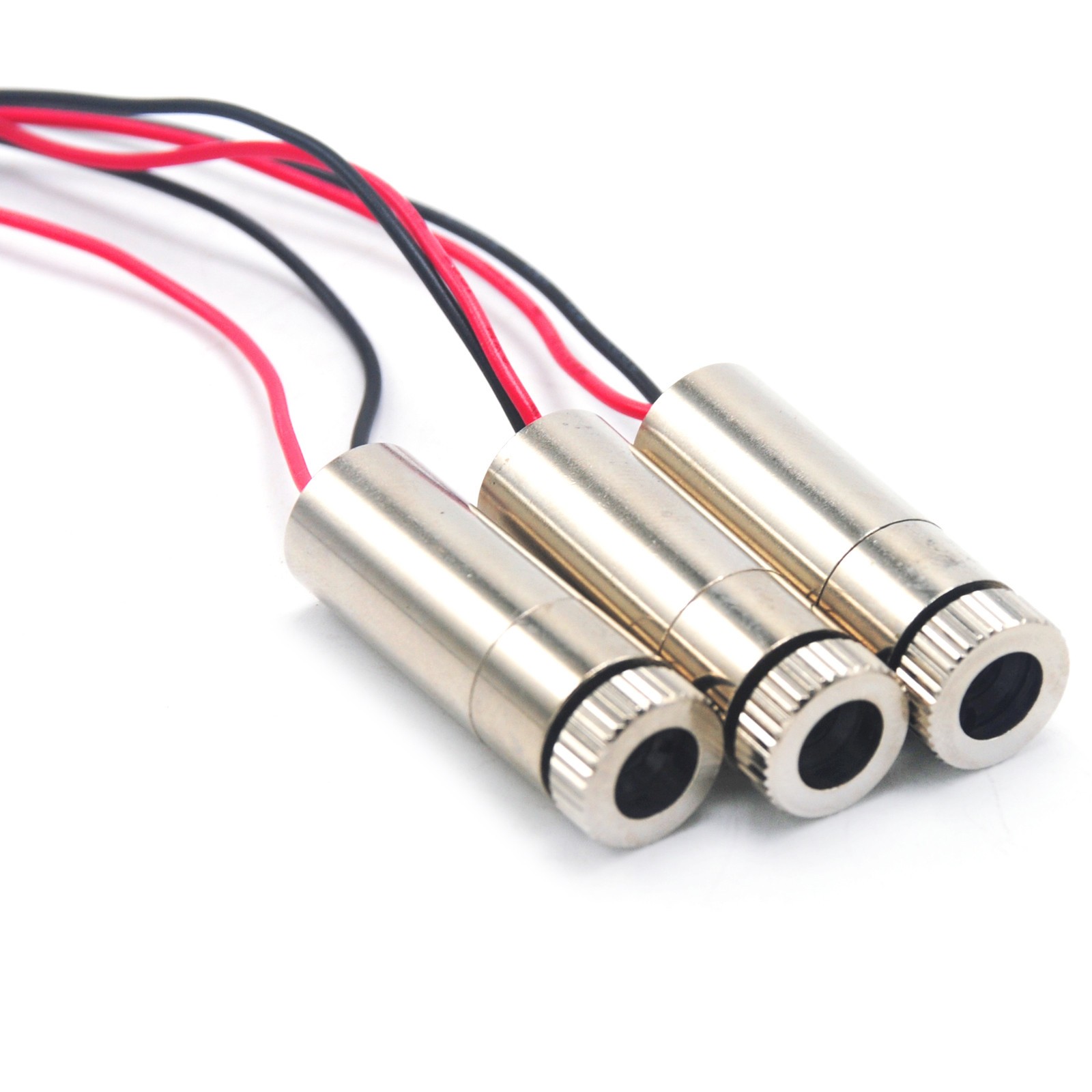 3pcs 780nm 10mW Focusable Dot Infrared Laser Diode Module 12x35mm