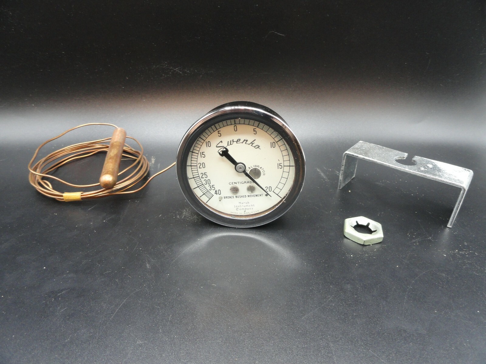 COMMERCIAL GRADE FREEZER CENTIGRADE TEMPERATURE GAGE