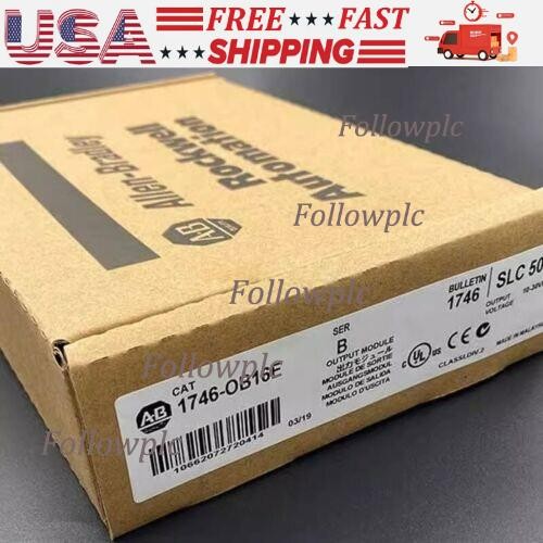 NEW AB 1746-OB16E / B SLC 500 PLC Output Module 1746OB16E US Free Tax