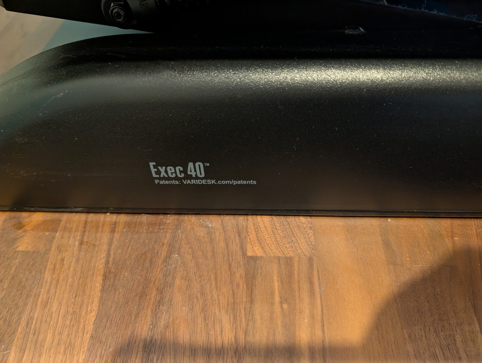 VariDesk Exec 40 Black Height Adjustable Standing Desk
