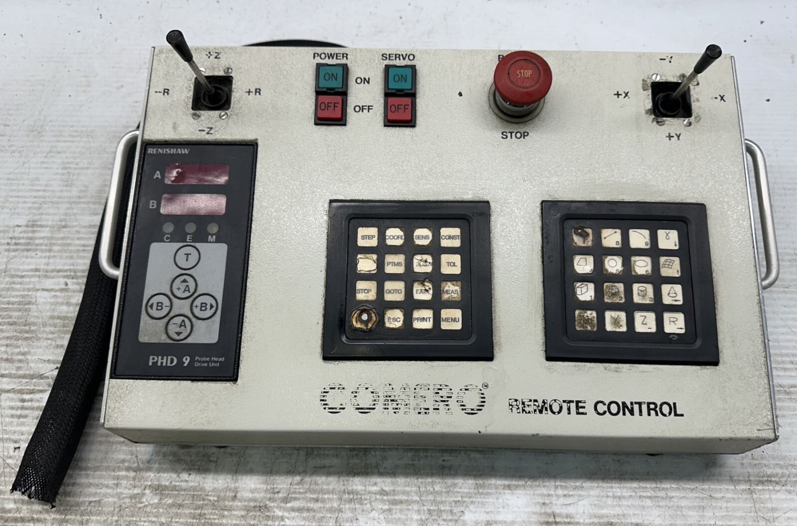 Comero Remote Control w/Renishaw PHD 9 Probe Head Drive Unit See pics