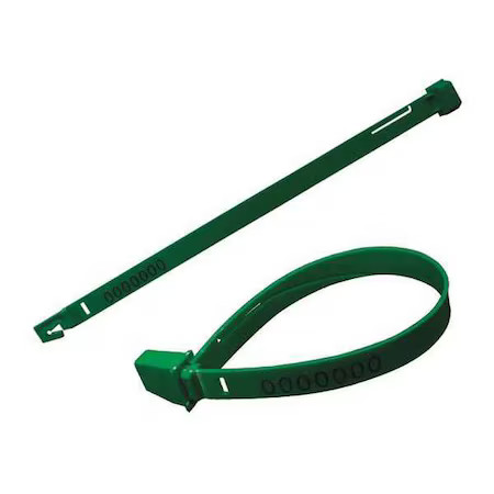 Elc Security Products 070H19ppgr Fixed Length Truck Stamped Seals 8-1/2" X