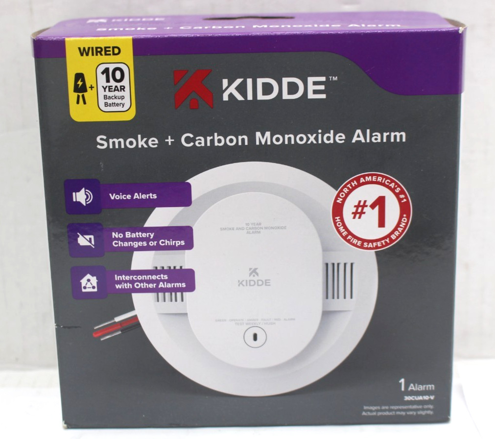 Kidde Smoke and Carbon Monoxide Detector with Interconnected Alarm (BRAND NEW)