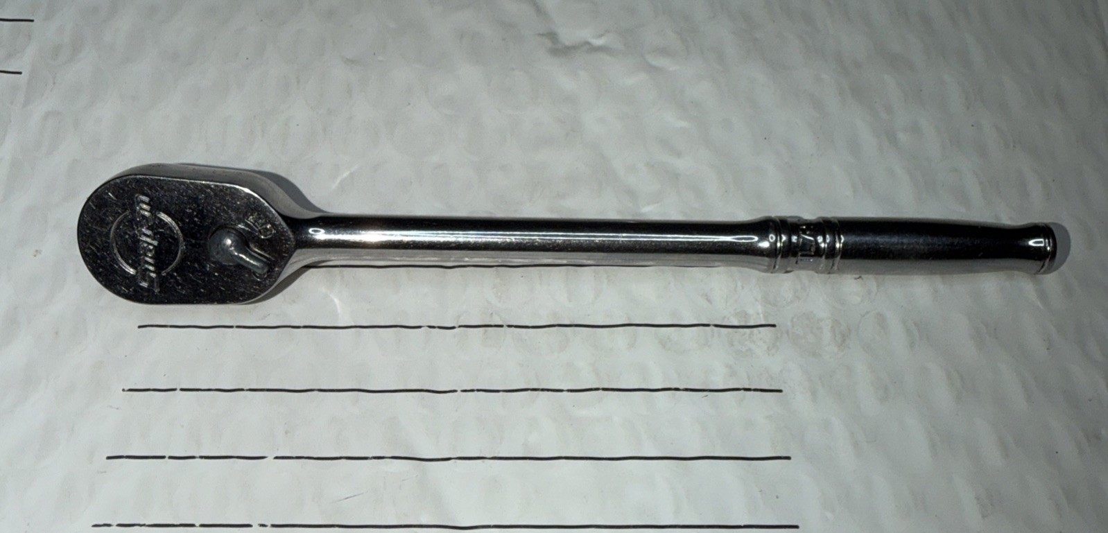 New Snap-on™ 1/4" Drive Chrome Ratchet TL72 Dual 80™ Tech 6 1/2" Long