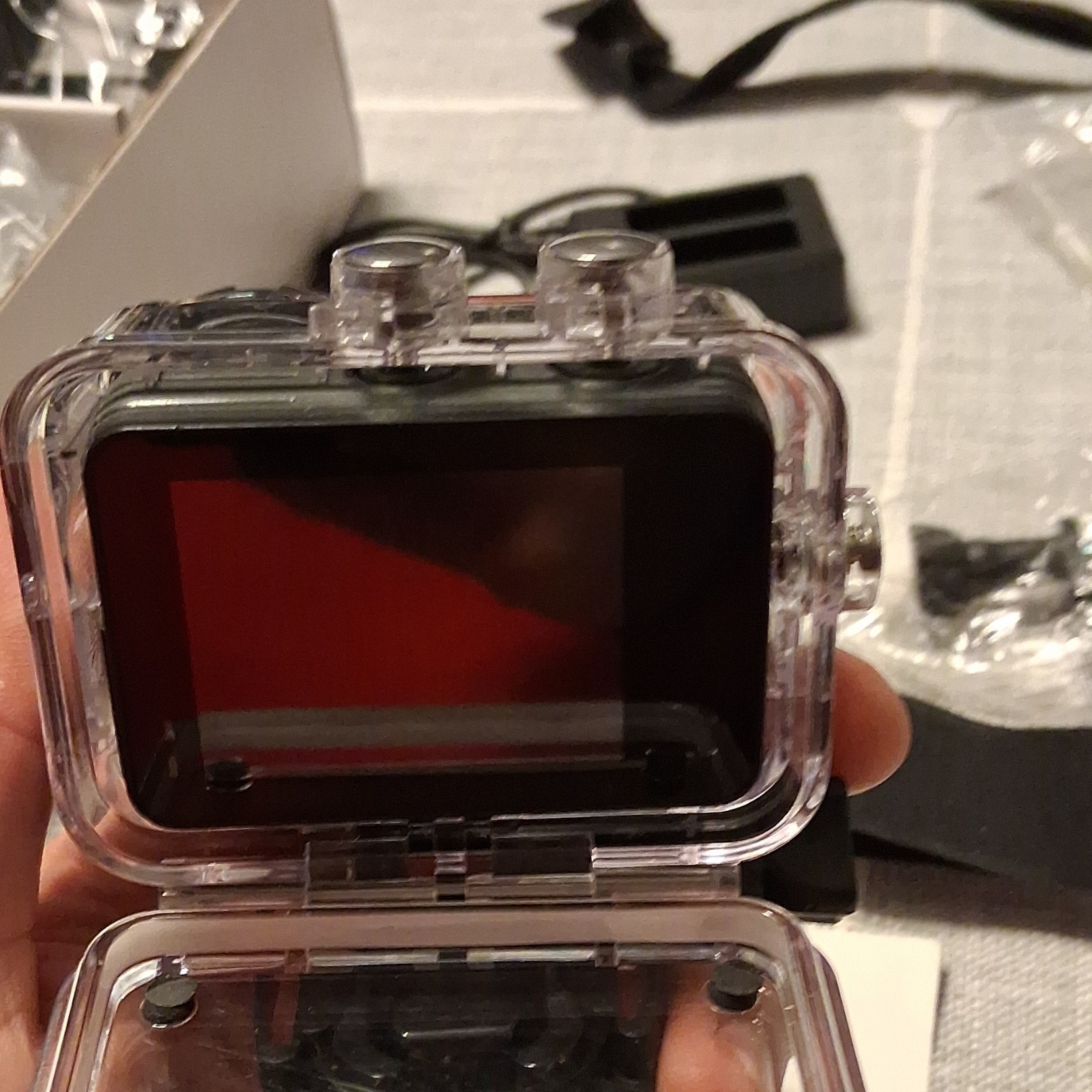 AKASO Brave 7 LE Action Camera Bundle Waterproof Case Remote