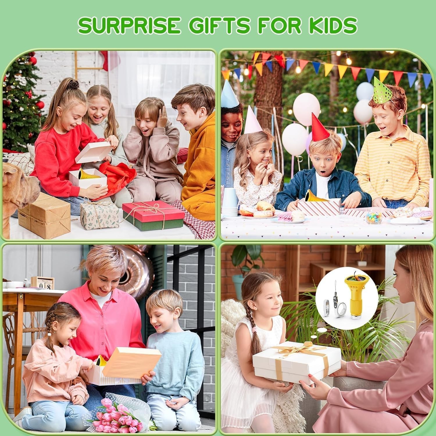 Interactive 1000X Microscope for Kids - Engage & Inspire Curious Minds Ages 3-12
