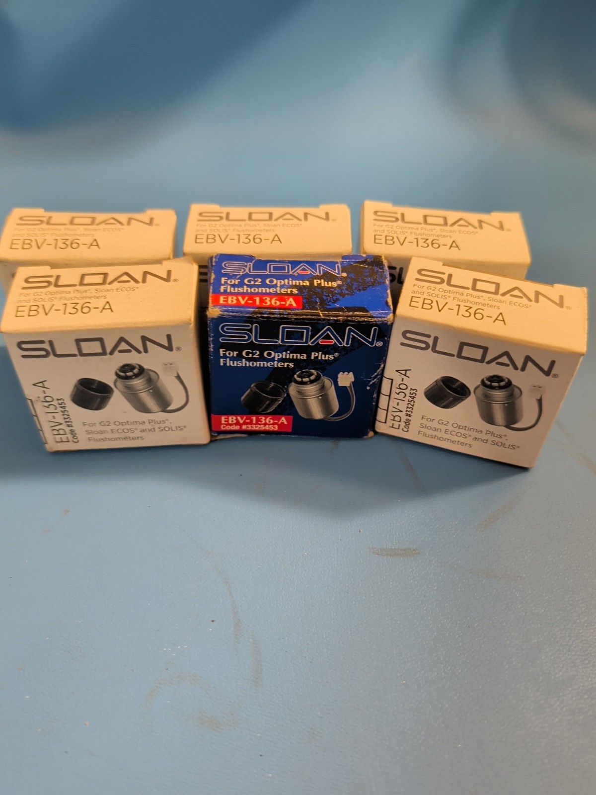 6 Sloan EBV-136-A G2 Flush Valve Solenoid Replacement Part (6-peices)