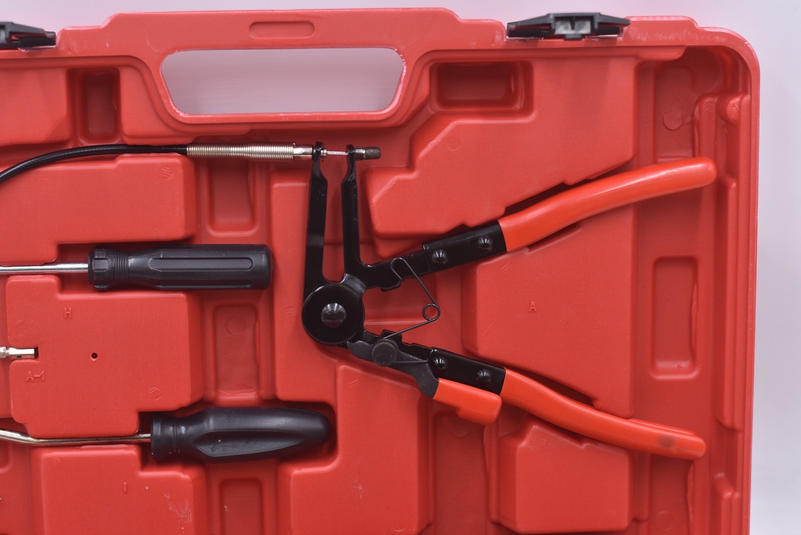 HardwareFactoryStore 9 Piece Flexible Tool Set - Red