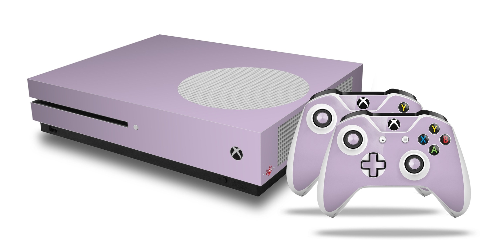 Skin XBOX One S Console Controller Solids Collection Lavender
