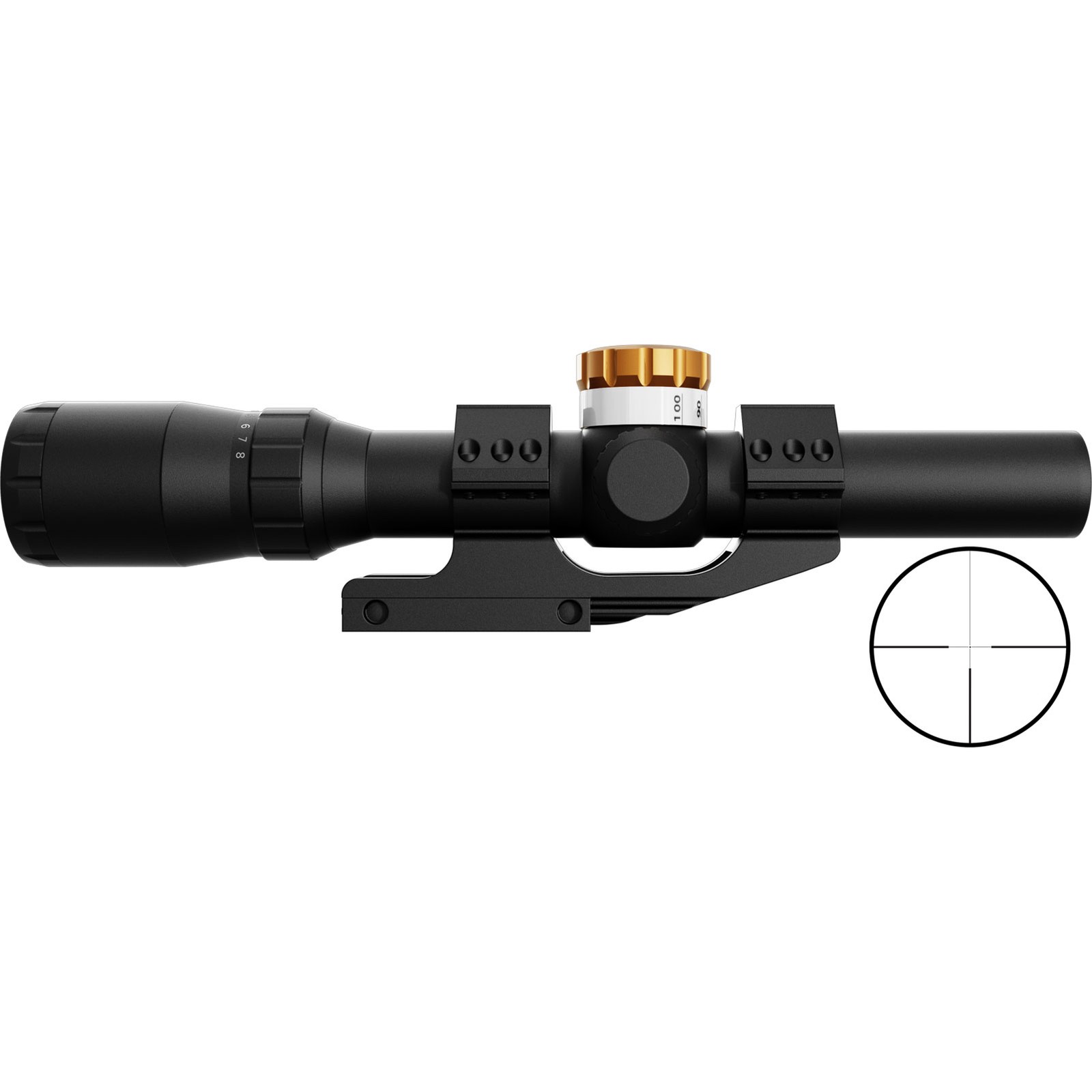 RAVIN CROSSBOWS 1-8x24 Adjustable Turret Scope (R162)