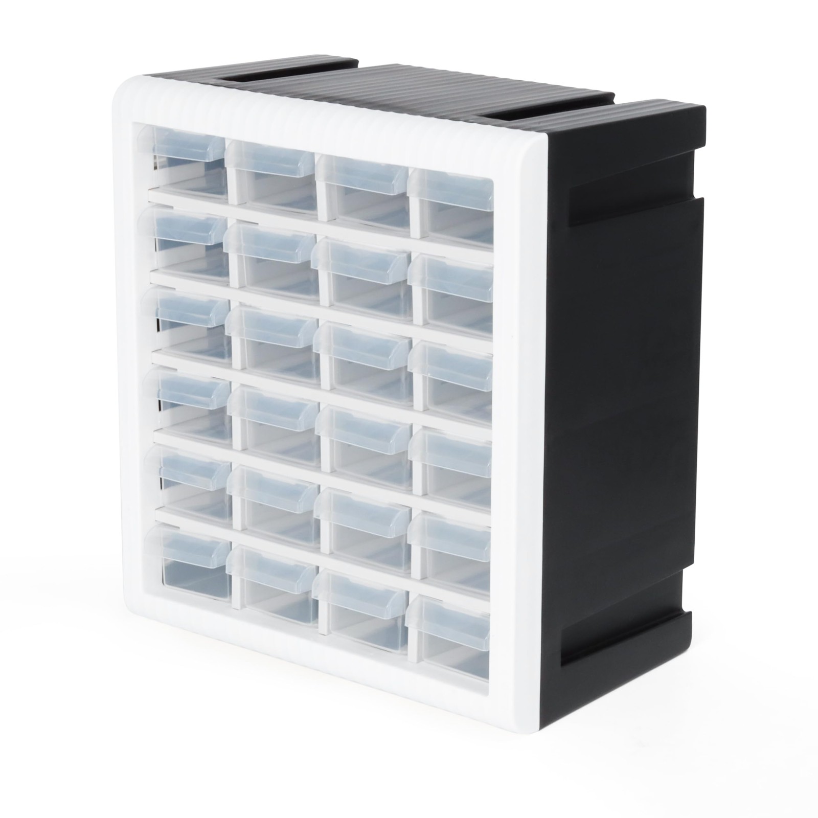 24 Drawer Plastic Parts Organizer Cabinet Storage Box for Screws Tools