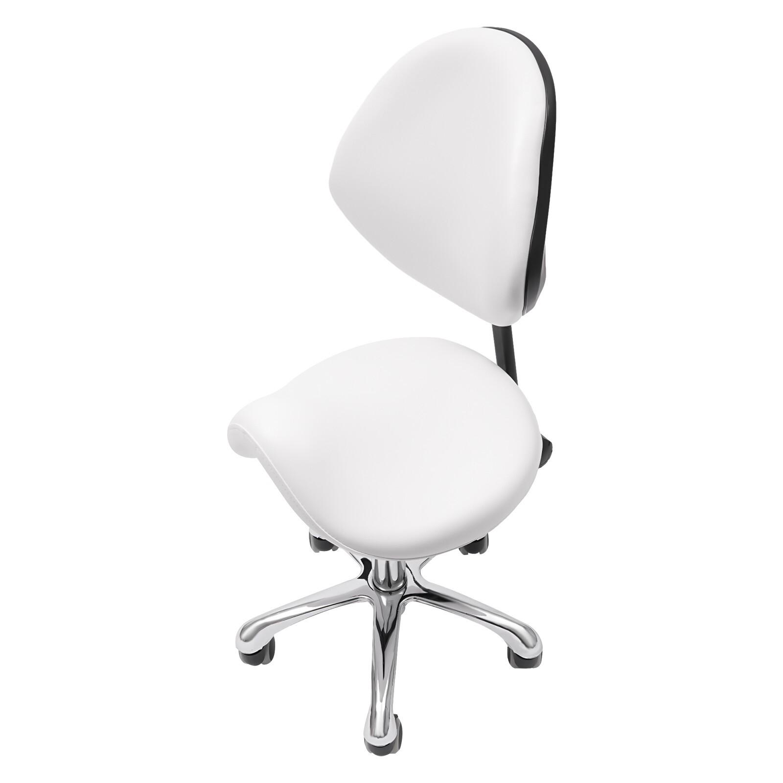 Ergolution Ergonomic Saddle Stool W/ Backrest -Work Stool,Office Stool-Seat