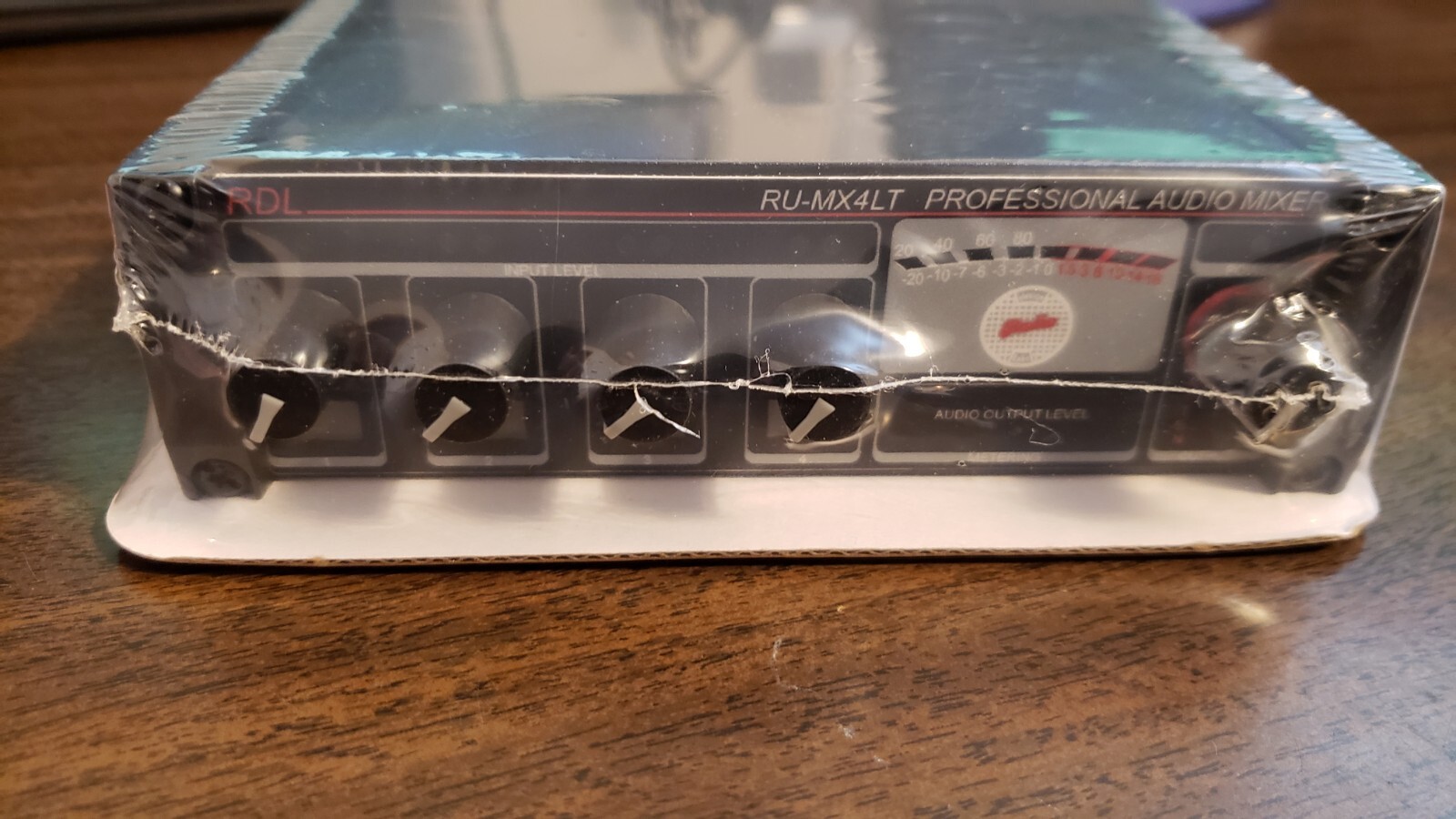 New RDL RU-MX4LT Professional 4 Channel Line Level Mixer - Mic & Line Out