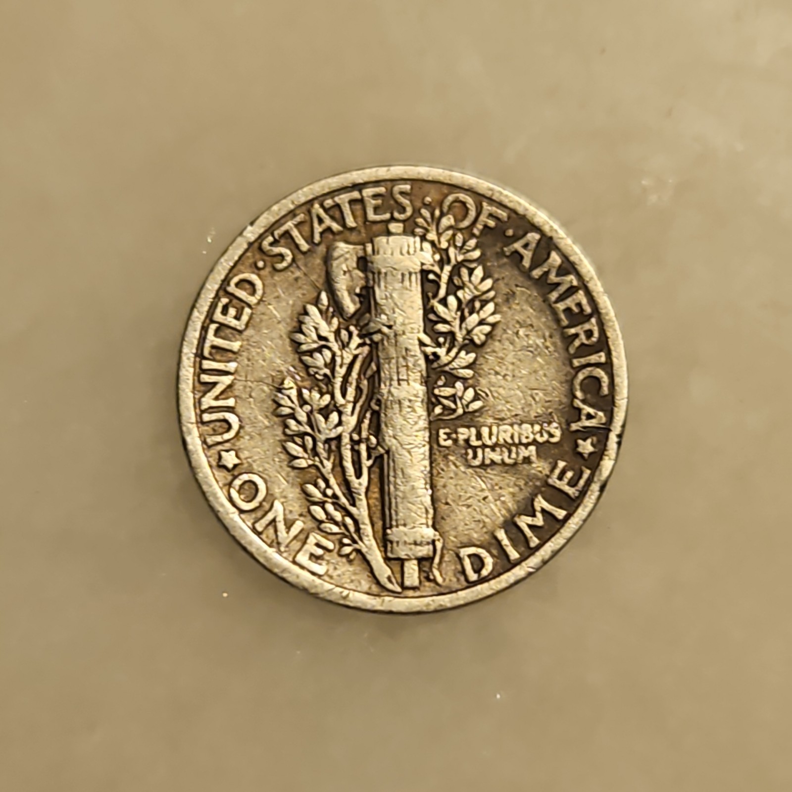 1942 Mercury Dime (No Mint Mark) RARE mint error date