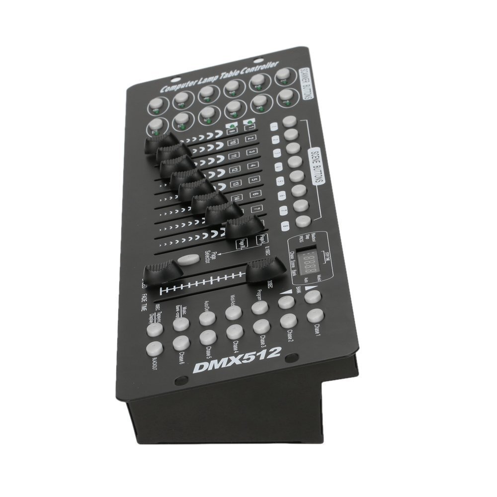 DMX 192 Channel Operator Console Controller Lighting Mixer Board For Stage Light