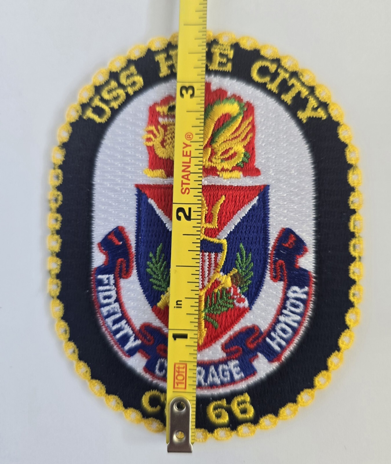 USS Hue City CG 66 Patch Embroidered US Navy Military Patch