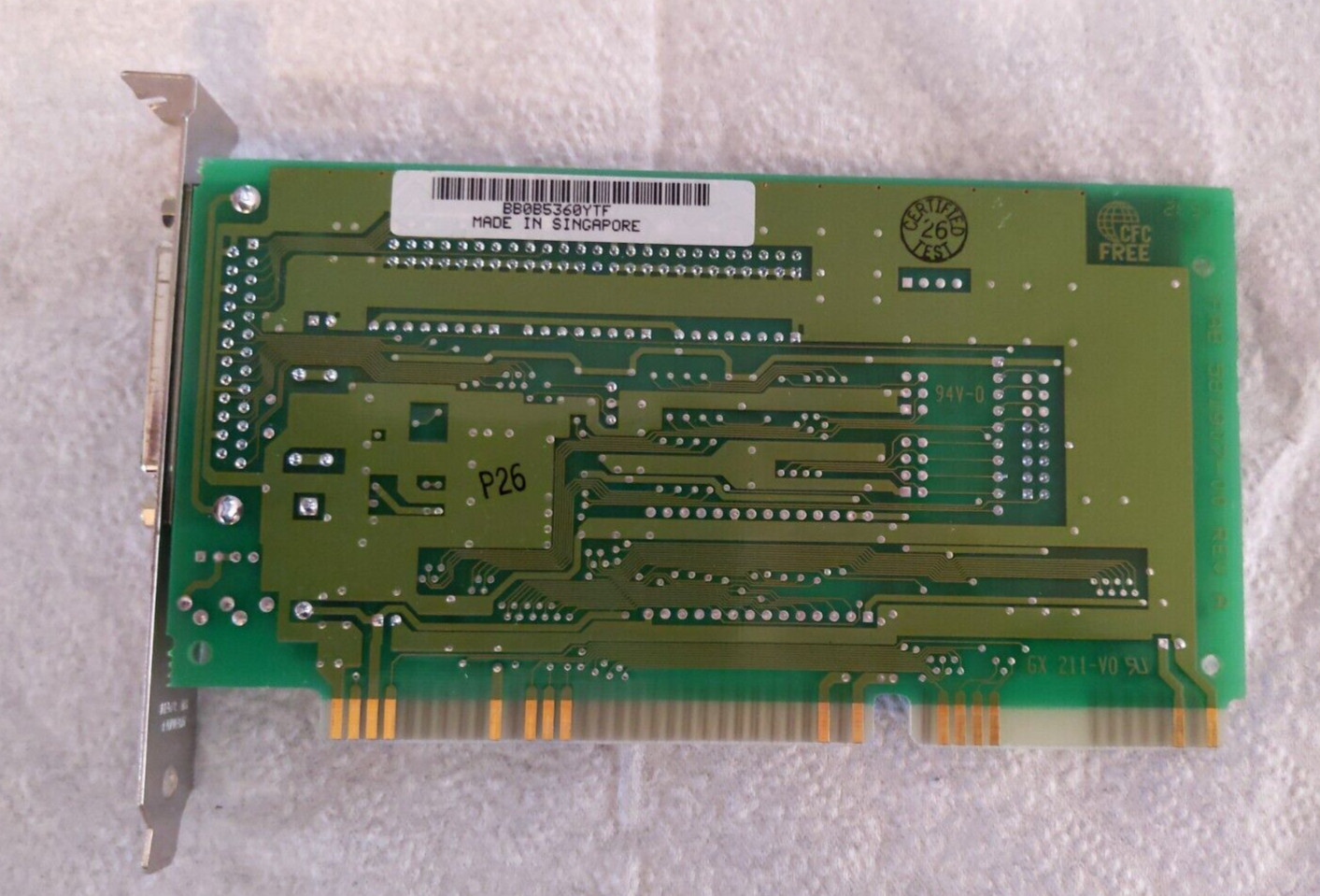 ADAPTEX AVA-1505/1515 SCSI ADAPTER CARD 595400A 9538