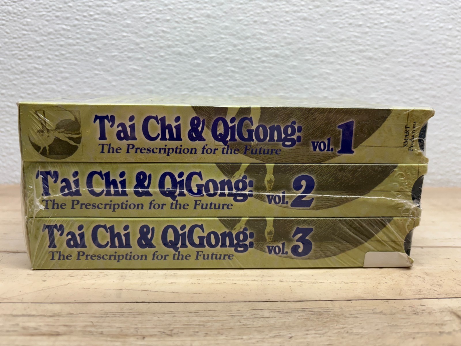 1999 T'ai Chi & QiGong The Prescription For The Future Set Of 3 VHS Tapes Sealed