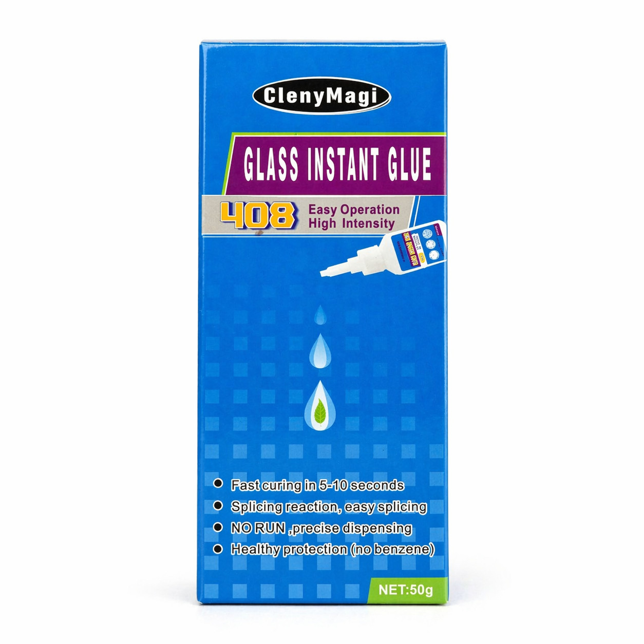 Glass Instant Glue 50g 408 Strong Adhesive Fast Dry Repair Glass Jewelry Craft