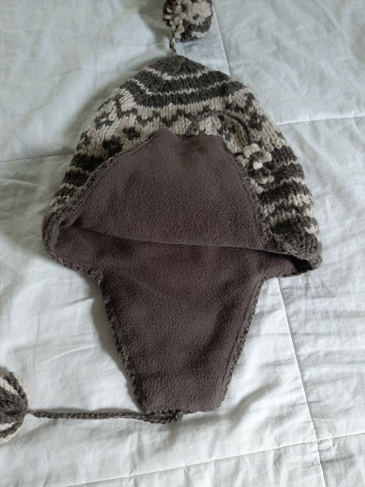 Gap Winter Hat Shetland Wool Earflaps one size