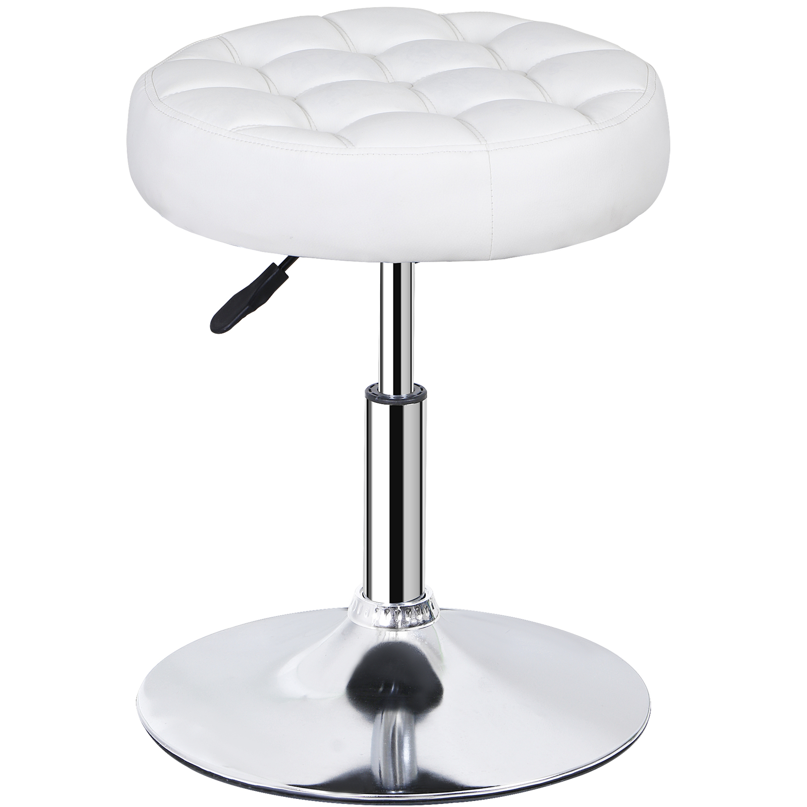 Vanity Stool 360° Swivel Makeup Stool Adjustable Ottoman for Bedroom Bathroom